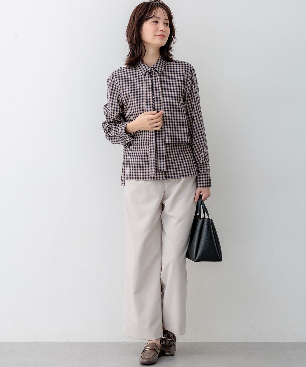 組曲 シュットクロスワイド パンツ 