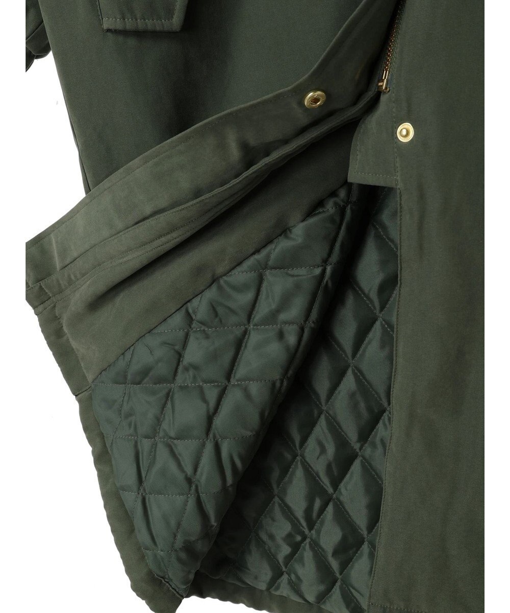 Green Parks ・ＥＬＥＮＣＡＲＥ　ＤＵＥ　中綿モッズロングコート 