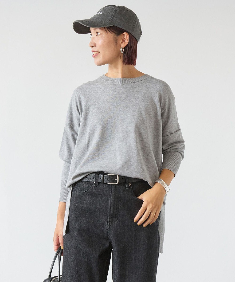 UNFILO マイビューティニット クルーネック 