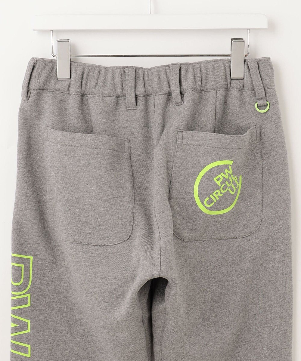 PW CIRCULUS 【MEN】アスレジャー 裏毛 サイドプリント ジョガーパンツ 