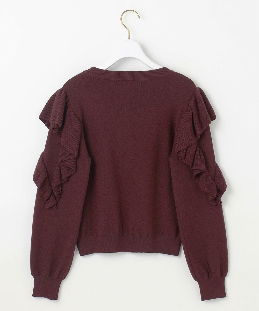 ANY SIS 【洗える】フリルスリーブ ニット 
