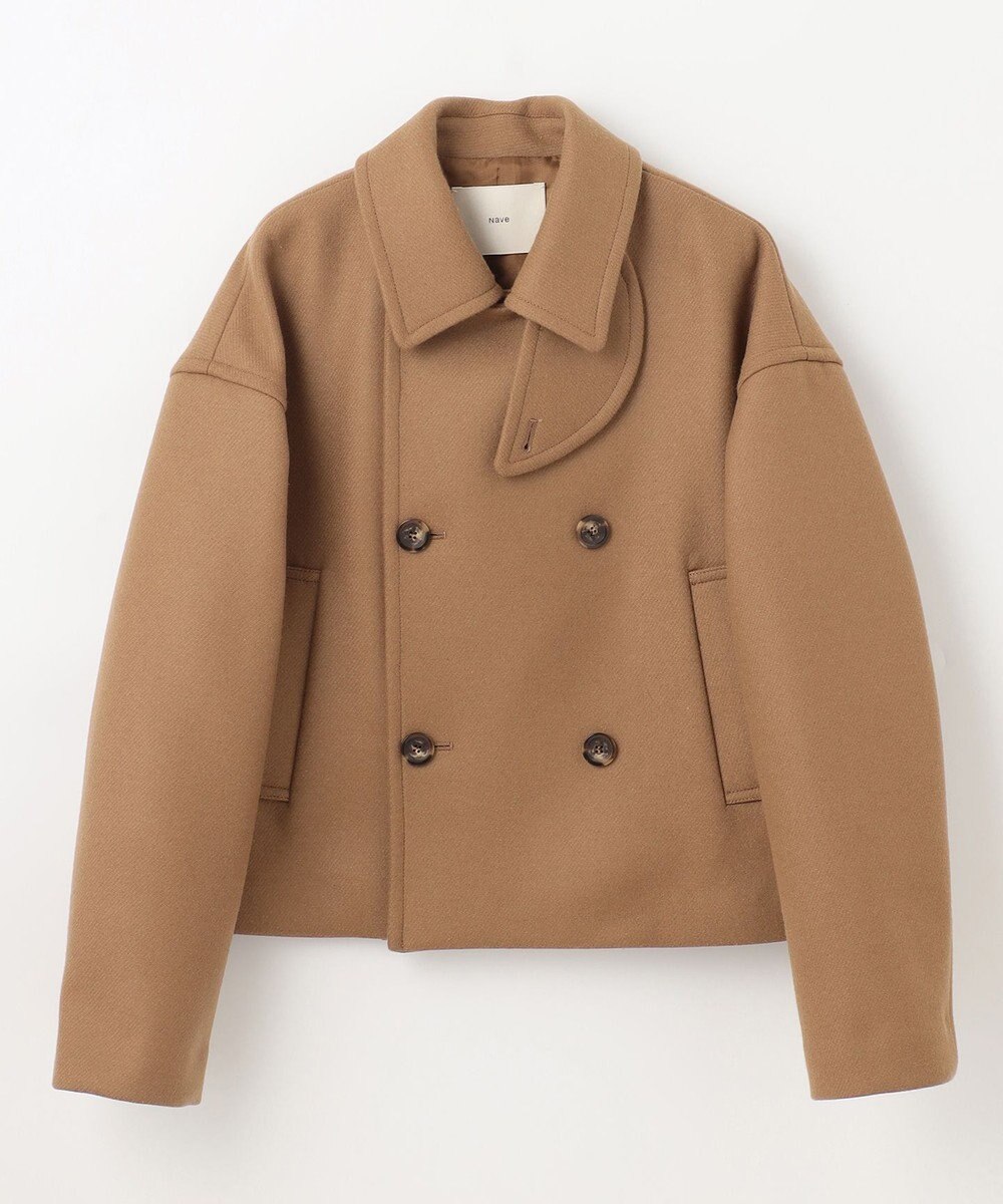 NAVE 【Nave】ダブルメルトン ショートPコート 