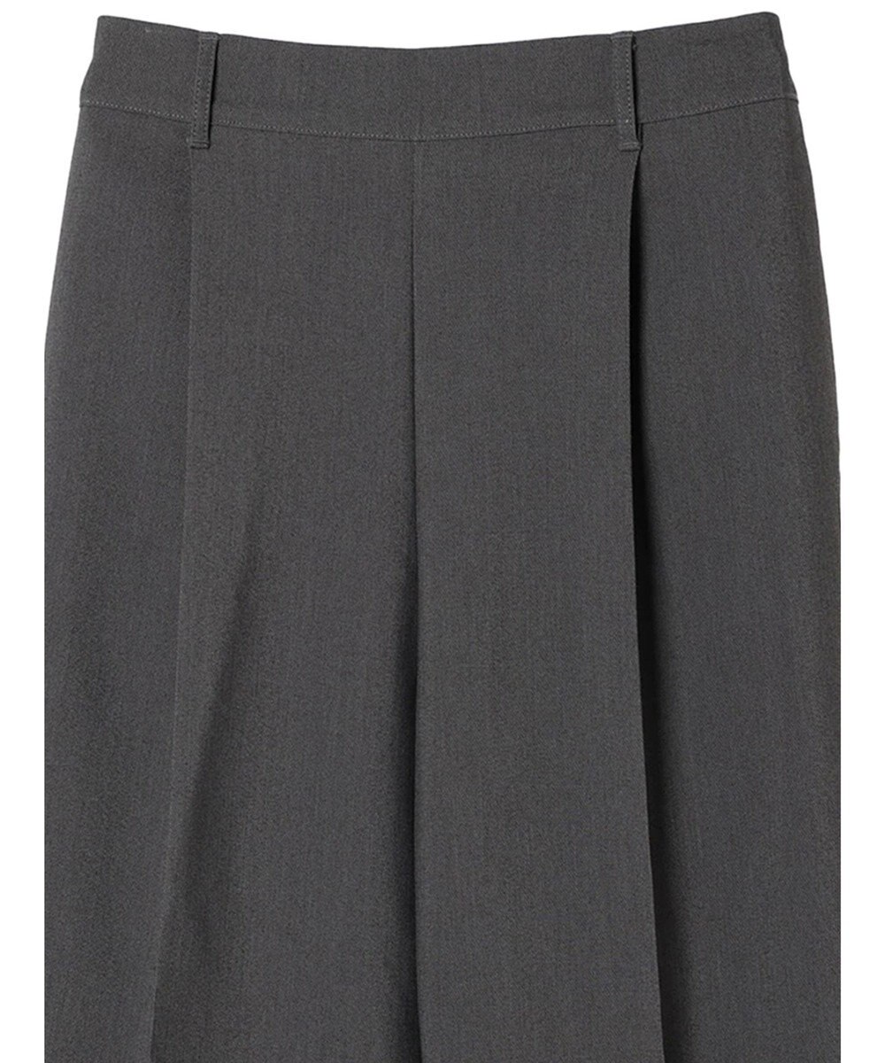 Green Parks あったかきれいシルエットストレートパンツ 