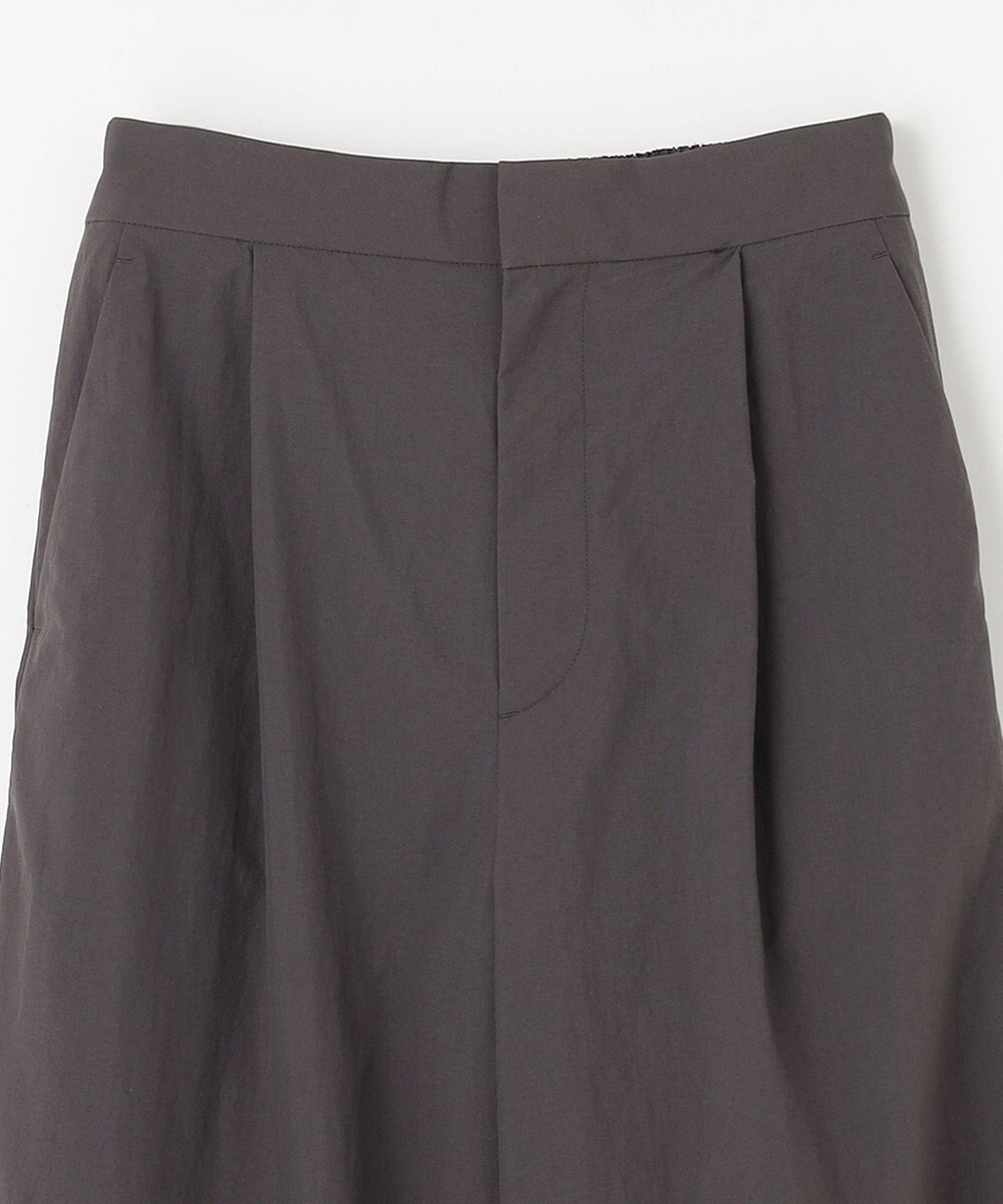 NAVE 【ReNAVE・洗える/撥水加工/接触冷感/UVケア/セットアップ】ナイロンタスラン ワイドパンツ 