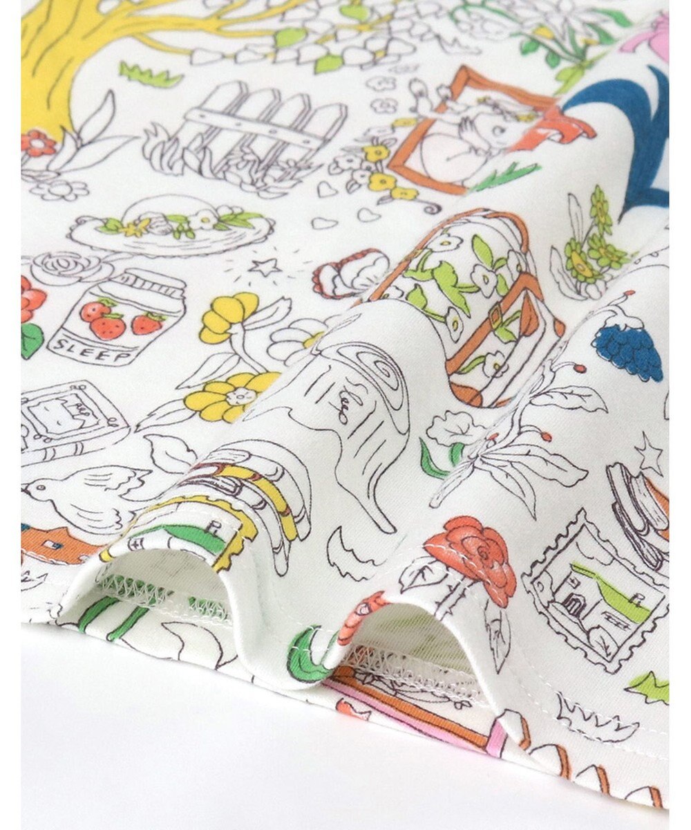 tsumori chisato SLEEP ツモリチサト ルームウエア ワンピース 長袖 綿100%(本体) ロング丈(ふくらはぎ付近) UNX533 /ワコール 