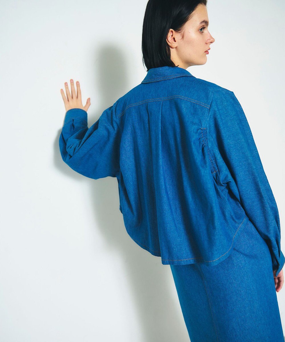 GRACE CONTINENTAL セットデニムワンピース 