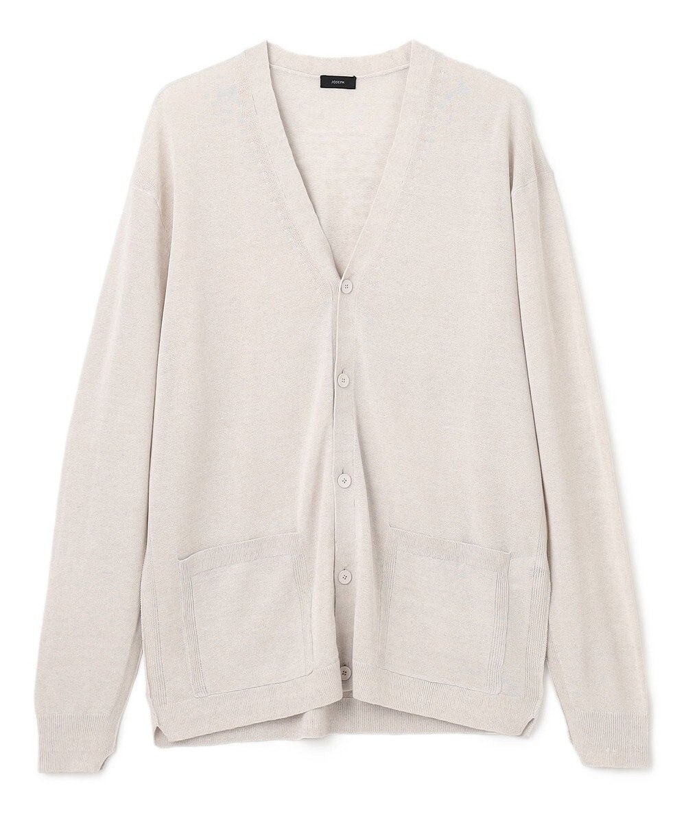 JOSEPH HOMME リネンナイロンプレーン　Ｖネックカーディガン 