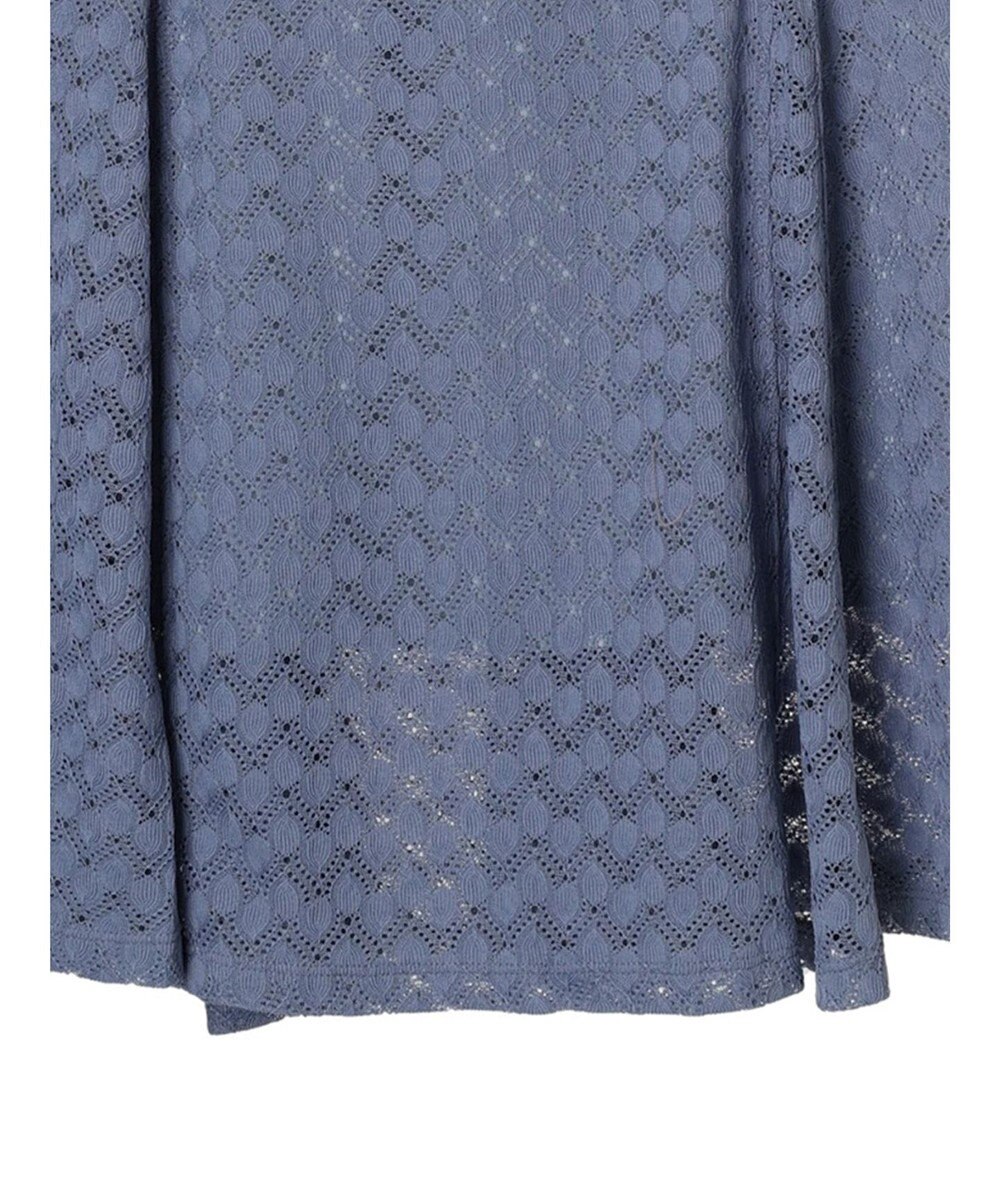 earth music&ecology カットレースフレアスカート 