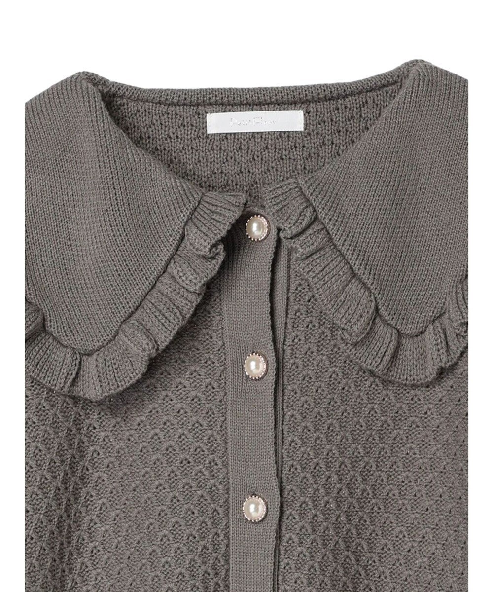 Green Parks ・Ｐｅｔｉｔ　Ｆｌｅｕｒ　ビッグカラーニットカーデ 