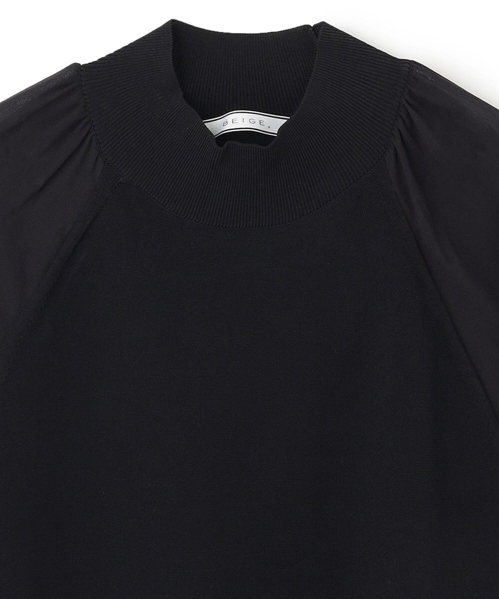 BEIGE， 【S-size】HOLLY / ドッキングニット 