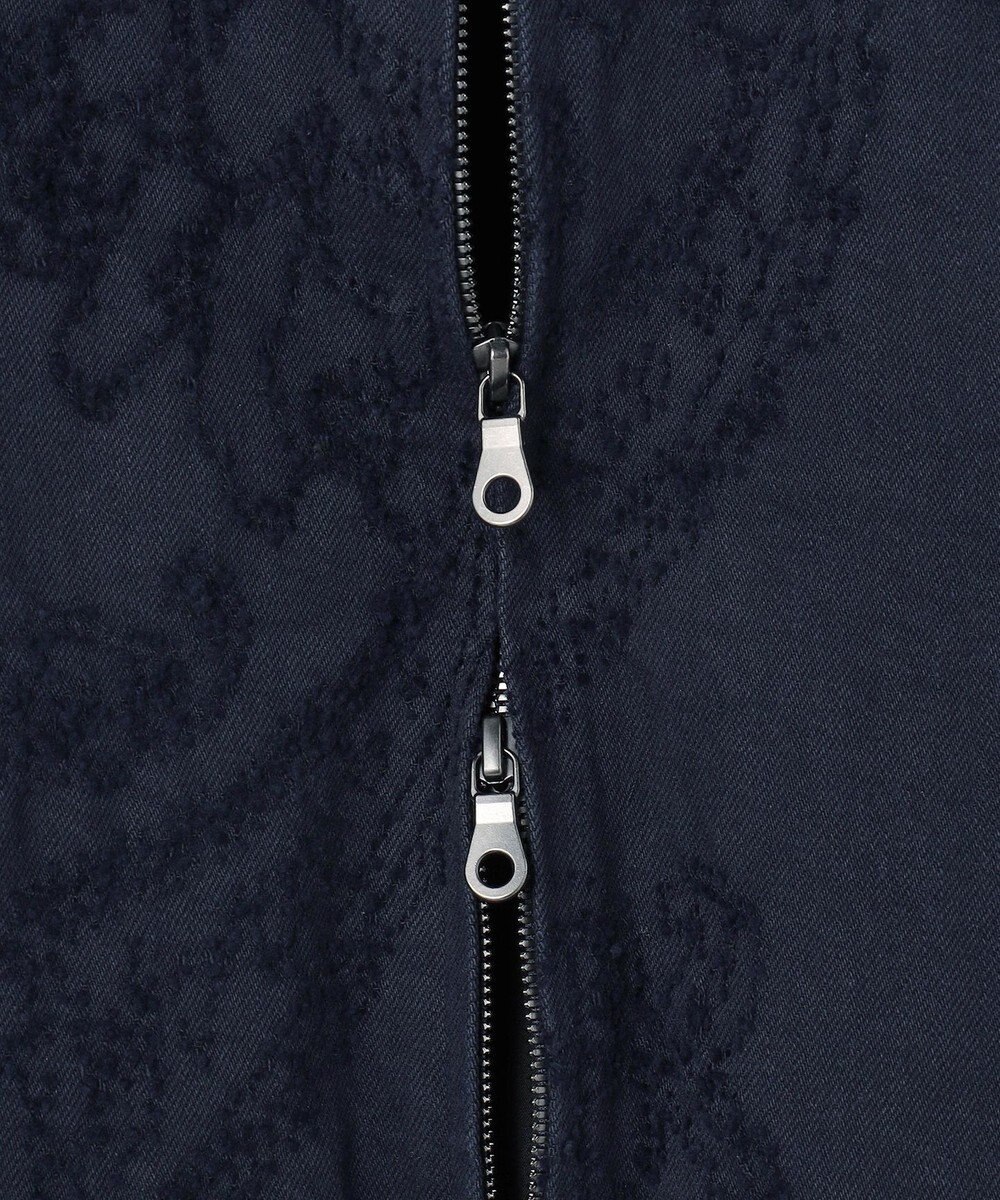 JOSEPH HOMME 【HIGH GRADE LINE】ワラカットエンブロイダリー　ジップアップブルゾン 