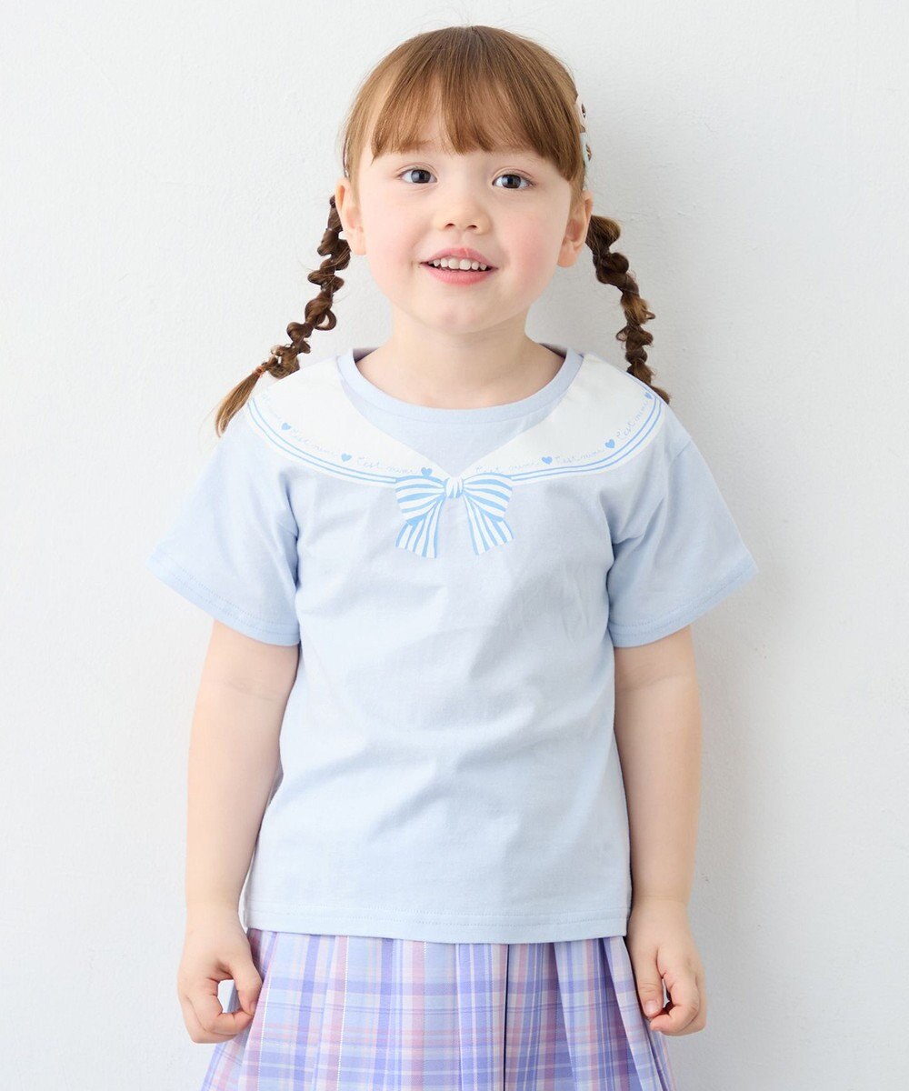 ANY KIDS 【一部店舗/WEB限定】【綿100%】プリント 半袖Tシャツ 