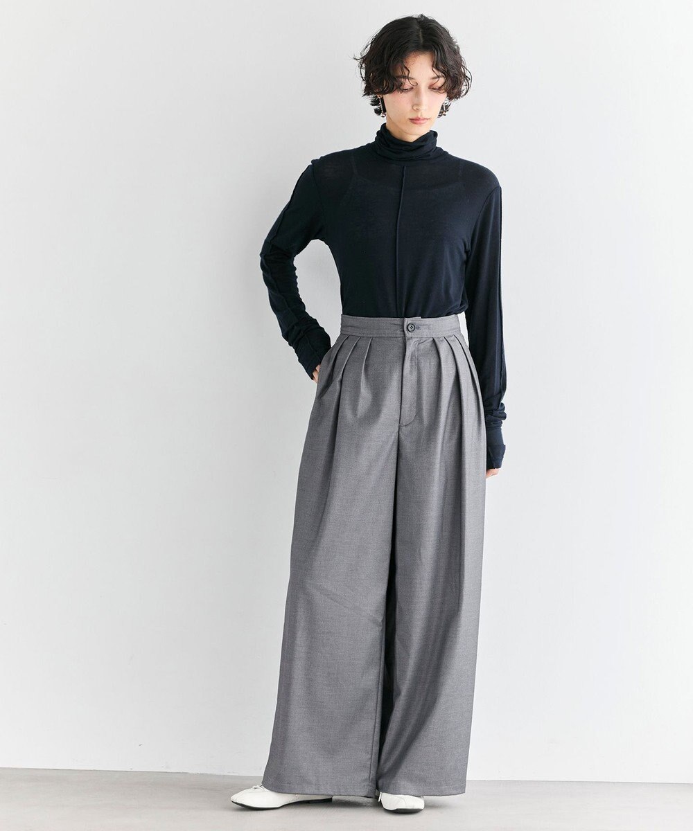 #Newans 【ストレッチ】【カシミヤ混】カシミヤシルクジャージー 