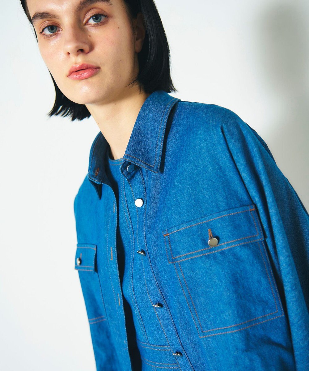 GRACE CONTINENTAL セットデニムワンピース 