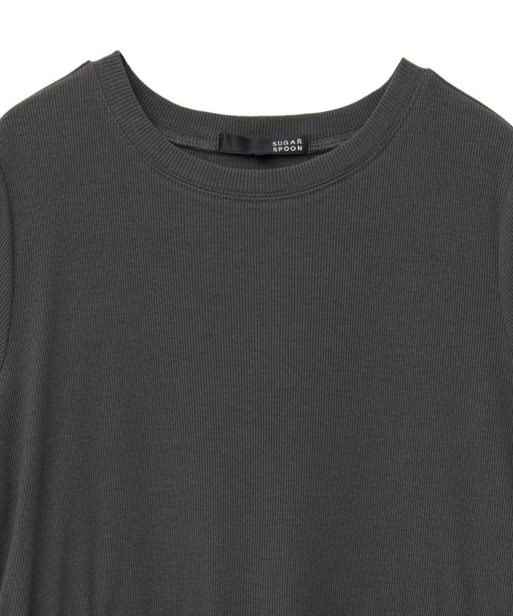 Green Parks ・ＳＵＧＡＲ　ＳＰＯＯＮ半袖リブドッキングワンヒ 