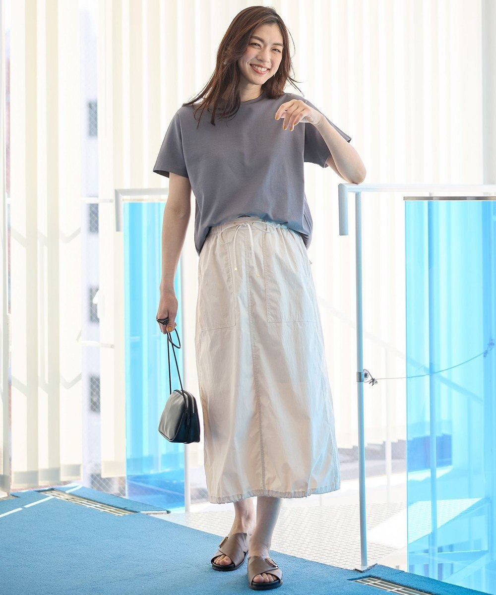 ANY 【新色追加/10色展開/洗濯機可/UVケア/接触冷感】プレミアムベーシック半袖Tシャツ 