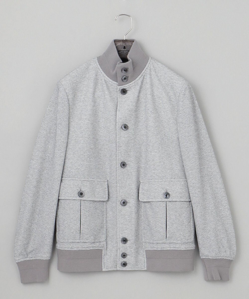 GOTAIRIKU 新作【ストレッチ/洗える/吸水速乾】ノルマンディーリネン A-1ブルゾン 