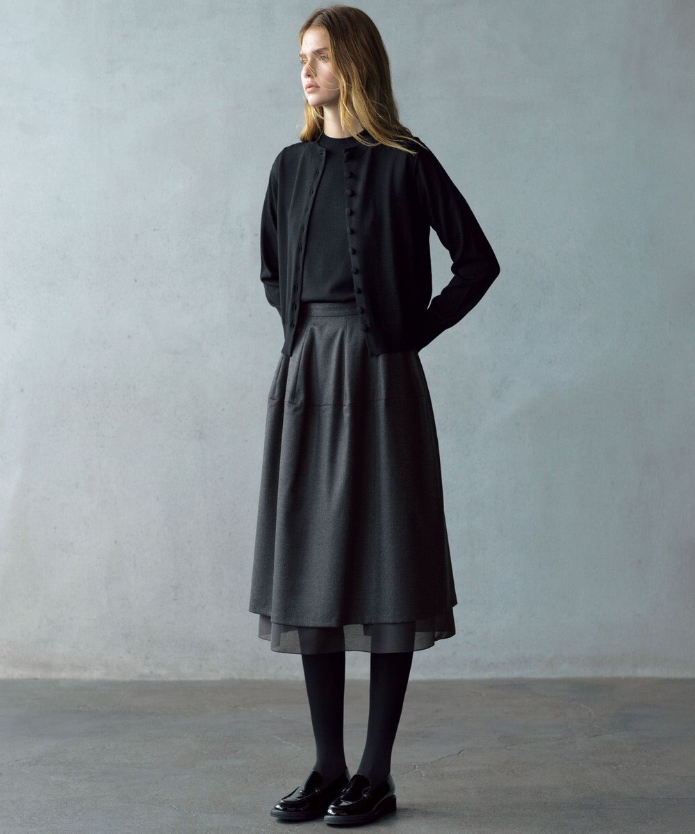 23区 【R(アール)】ファインウール プルオーバーニット 