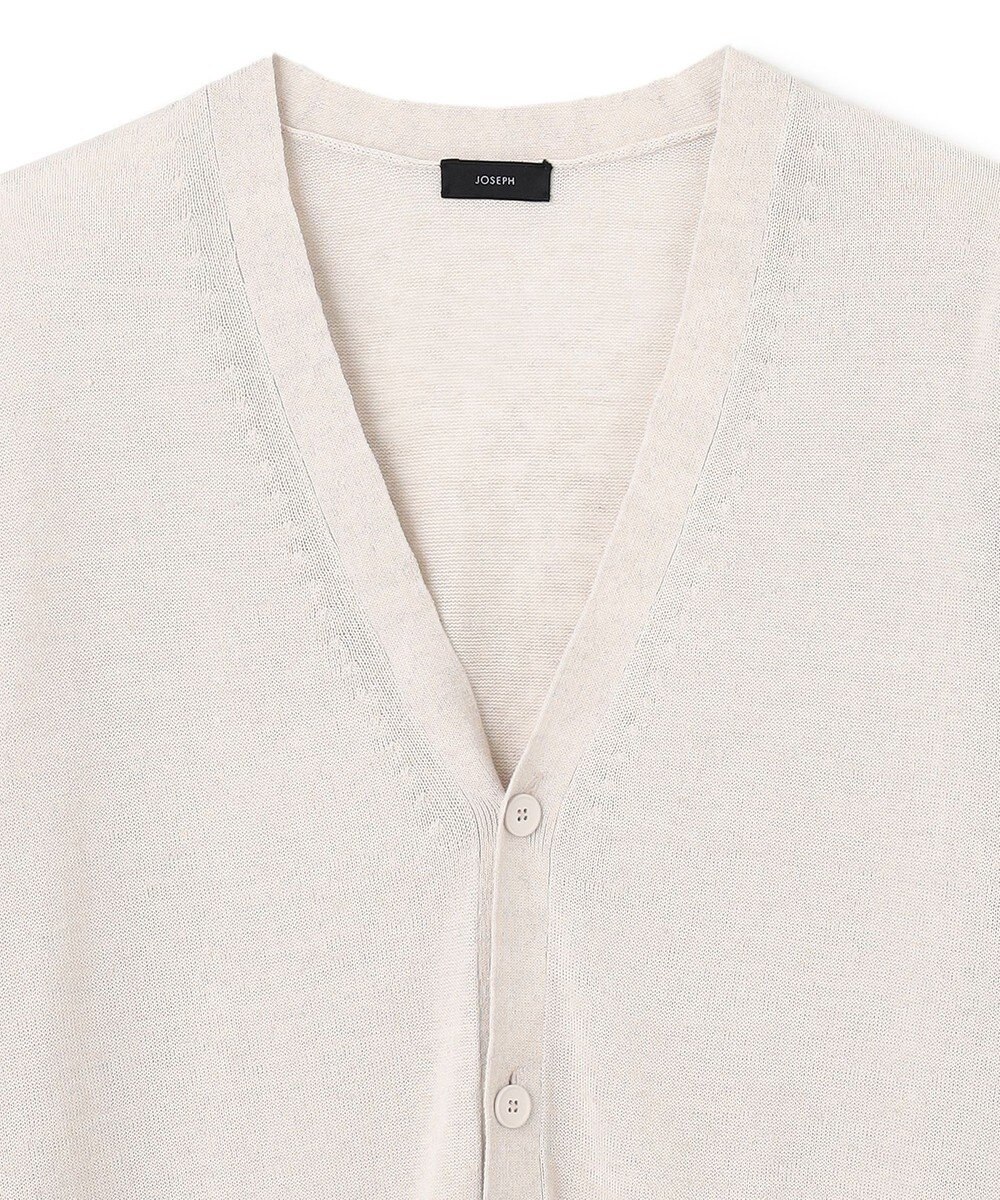 JOSEPH HOMME リネンナイロンプレーン　Ｖネックカーディガン 