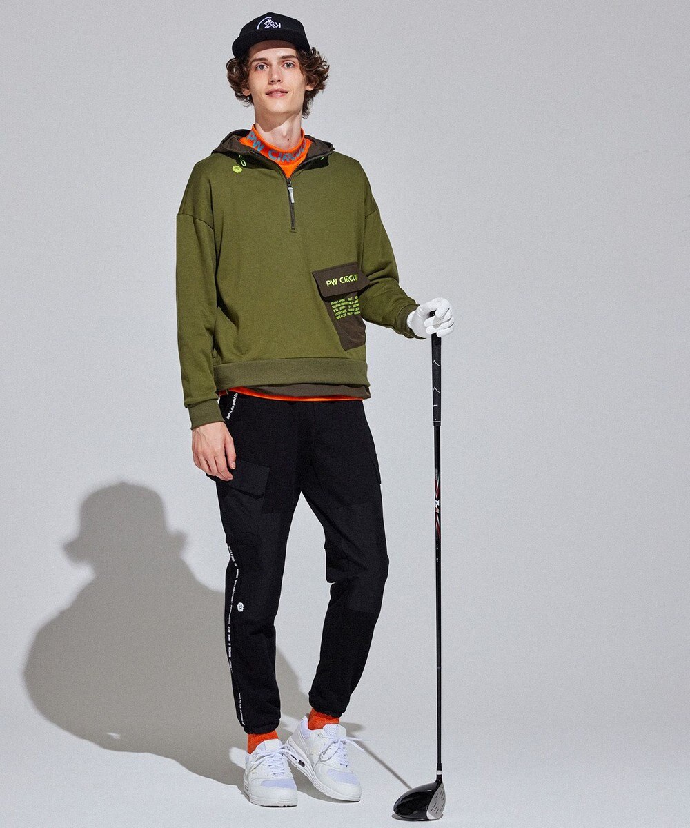 PW CIRCULUS 【MEN】裏毛ジップアップフーディ 
