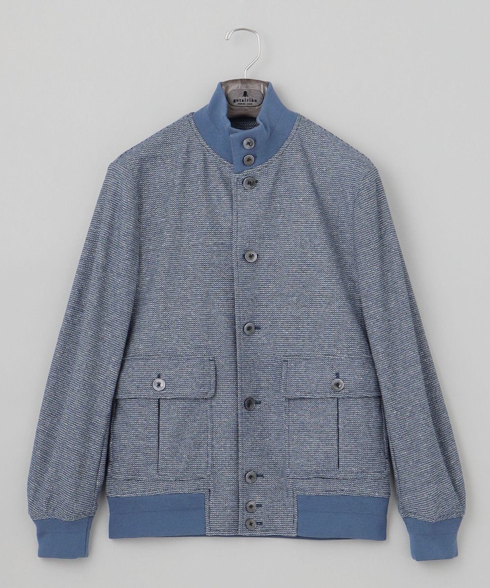 GOTAIRIKU 新作【ストレッチ/洗える/吸水速乾】ノルマンディーリネン A-1ブルゾン 