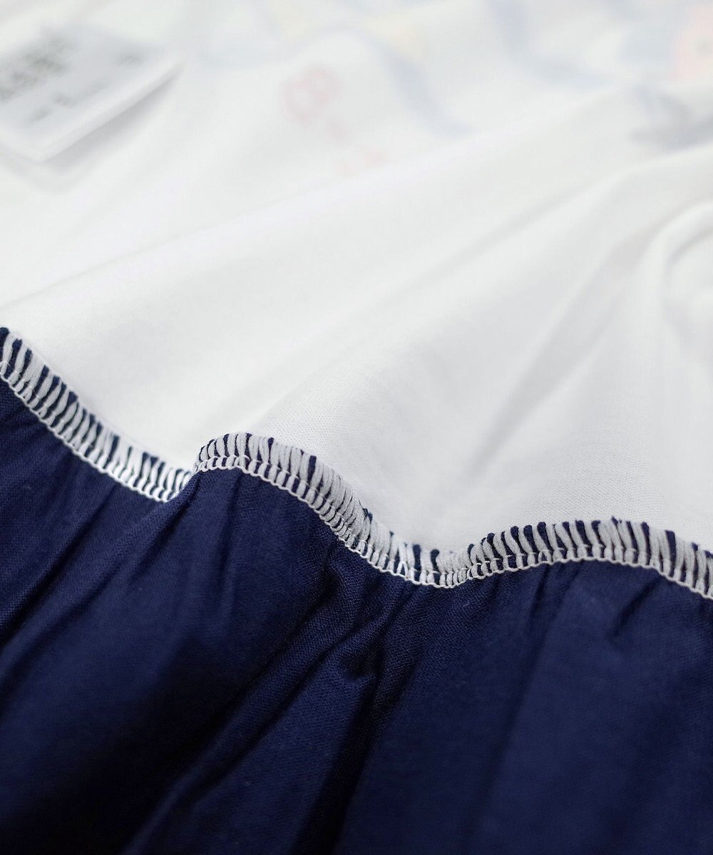 MIKI HOUSE HOT BISCUITS 【80-90cm】ヨットでバカンスＴシャツ 