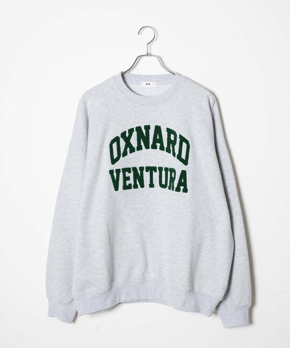 WEGO ヘビーウエイトサガラグラフィックプルオーバー 