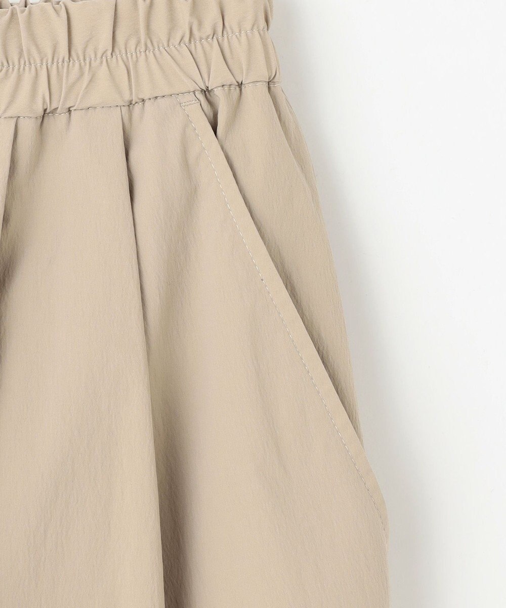 ANY L 【洗濯機可/ウエストゴム】撥水バレルパンツ 