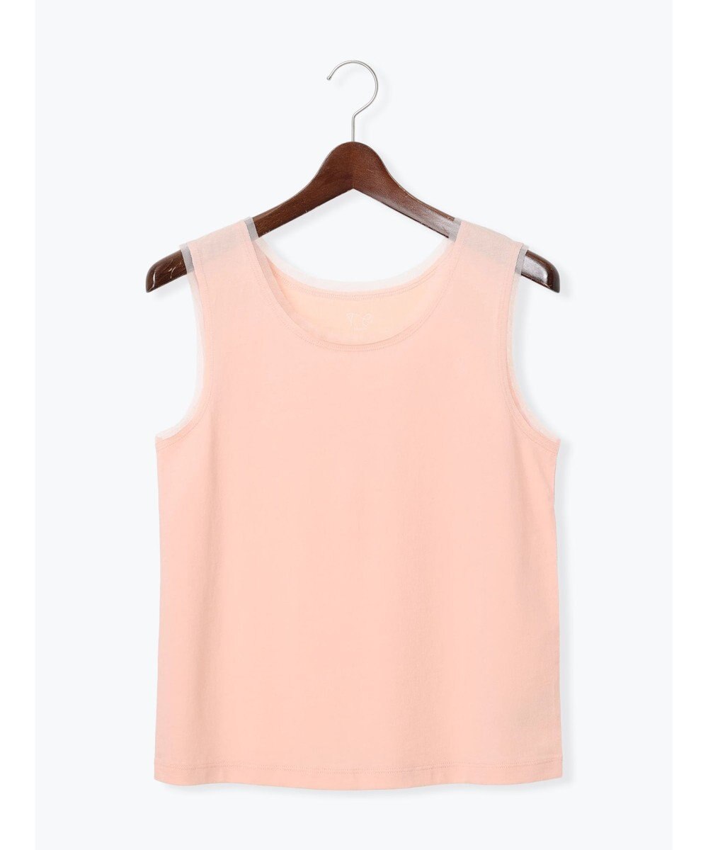 Te chichi チュールトリムタンクトップ 