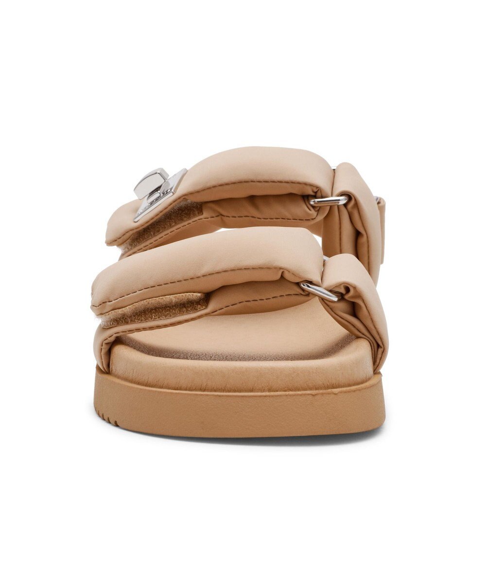 STEVE MADDEN MONAT ナイロンパデッドストラップフラットサンダル 