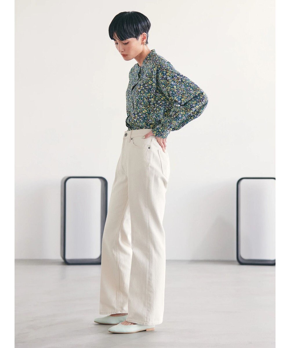 AMERICAN HOLIC センタープレスフレアデニム 