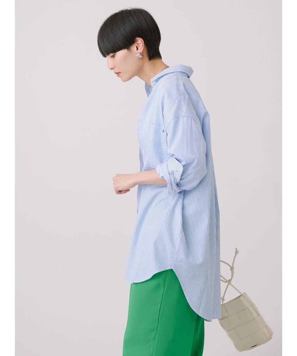 AMERICAN HOLIC ＵＶカット加工バックタックシャツチュニック 