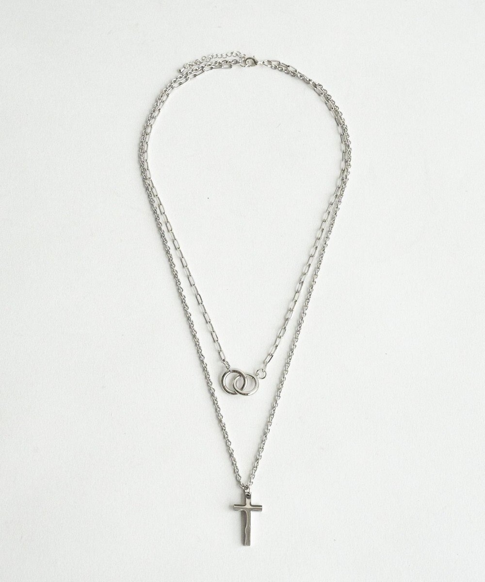 WEGO M2連モチーフネックレス 