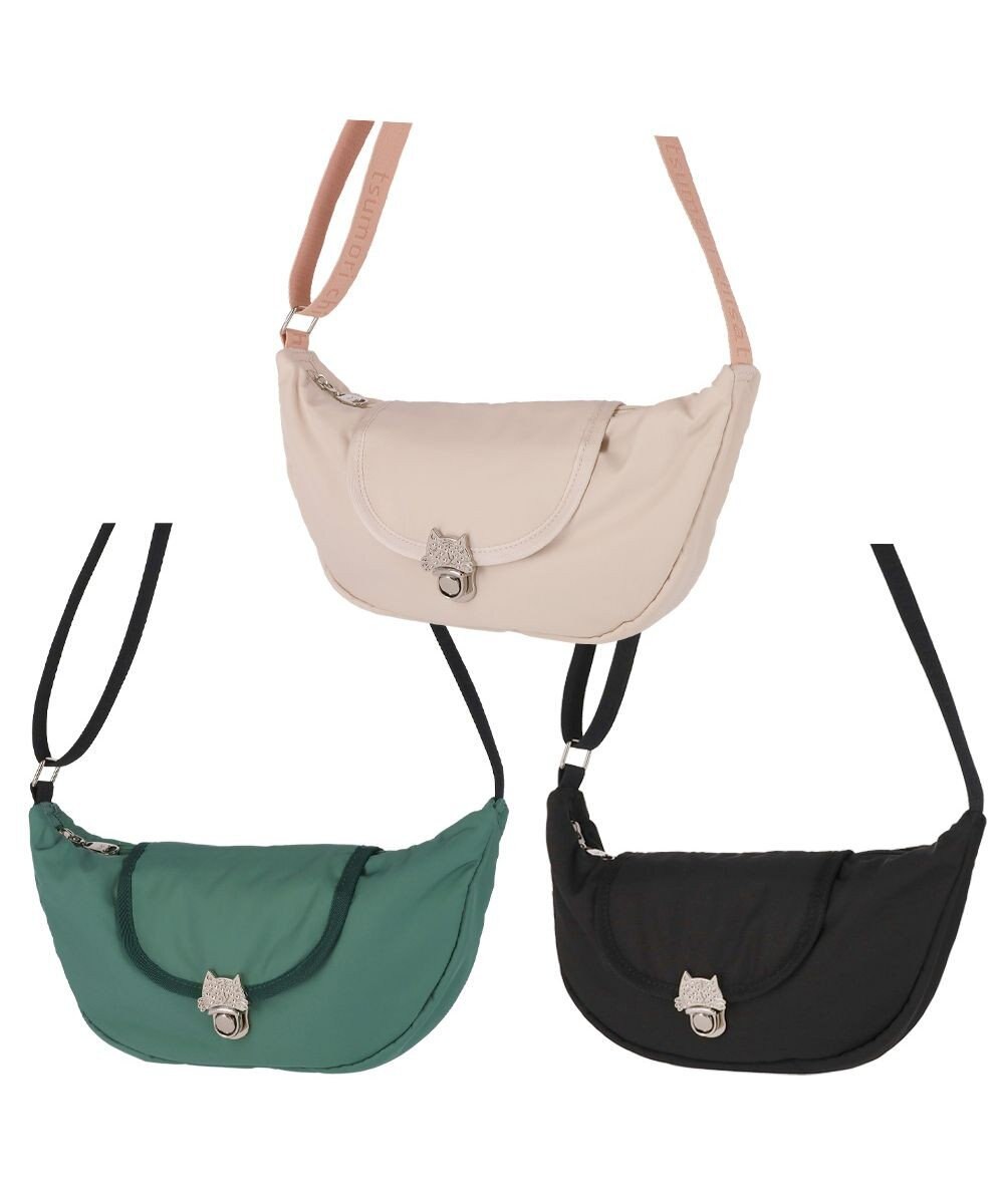 tsumori chisato CARRY ネコメタル ショルダーバッグ 