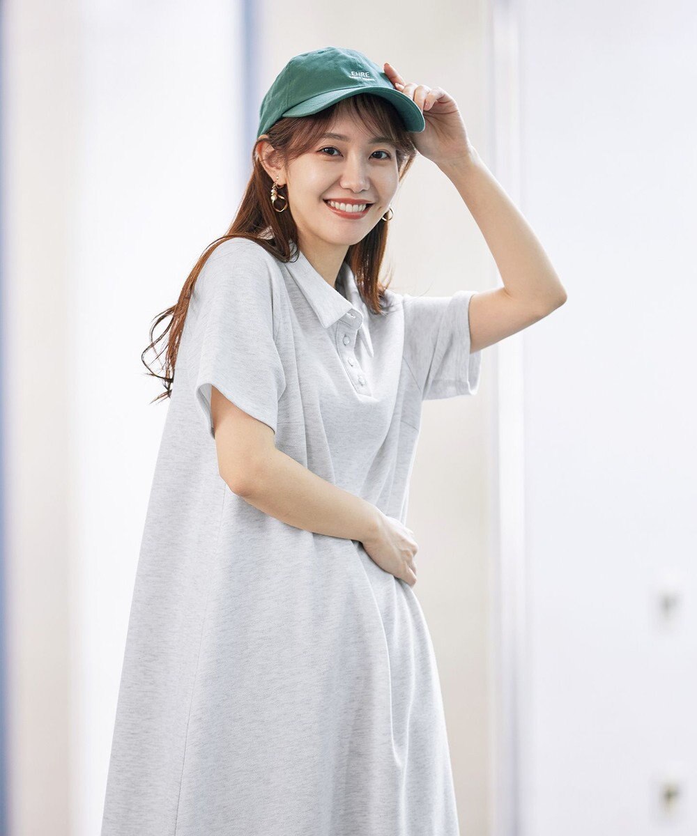 Tiaclasse 【洗える】ポロシャツワンピース 