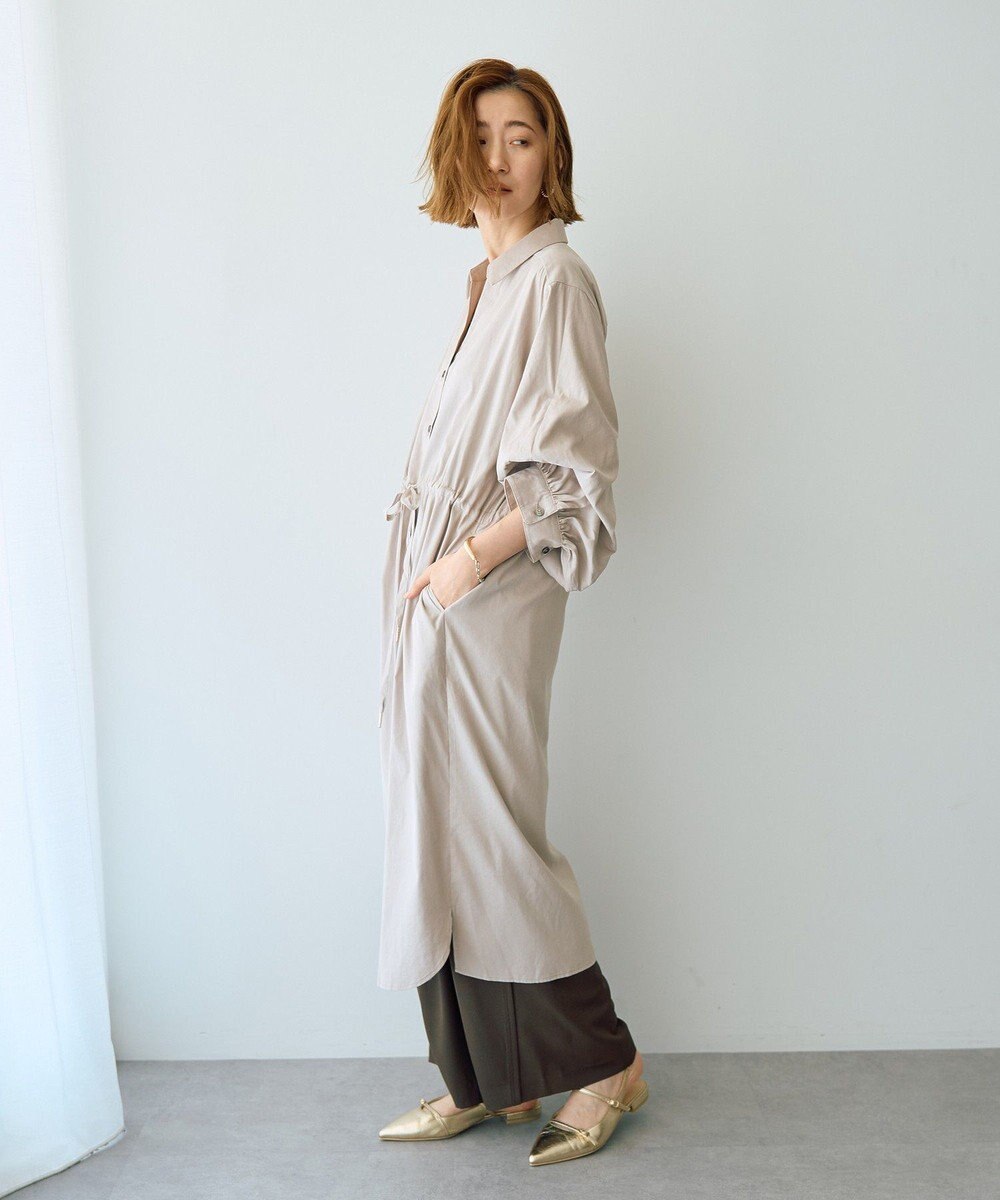 YECCA VECCA 【UVカット】2way袖バルーンワンピース 