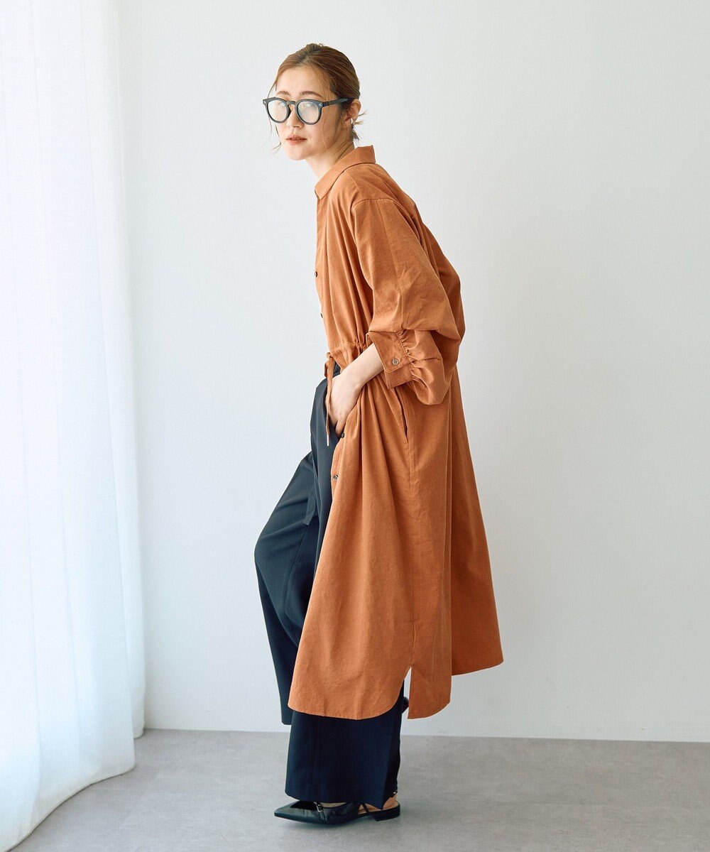 YECCA VECCA 【UVカット】2way袖バルーンワンピース 