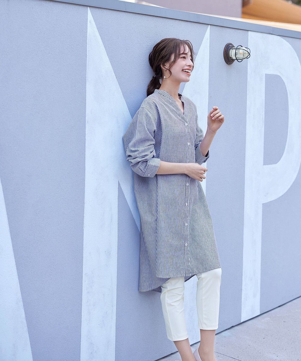 Tiaclasse 【小倉優子さん着用・日本製・洗える】サーラドライ・テーパードパンツ 