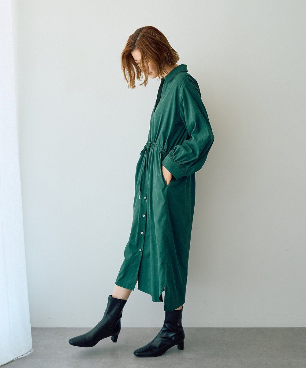 YECCA VECCA 【UVカット】2way袖バルーンワンピース 