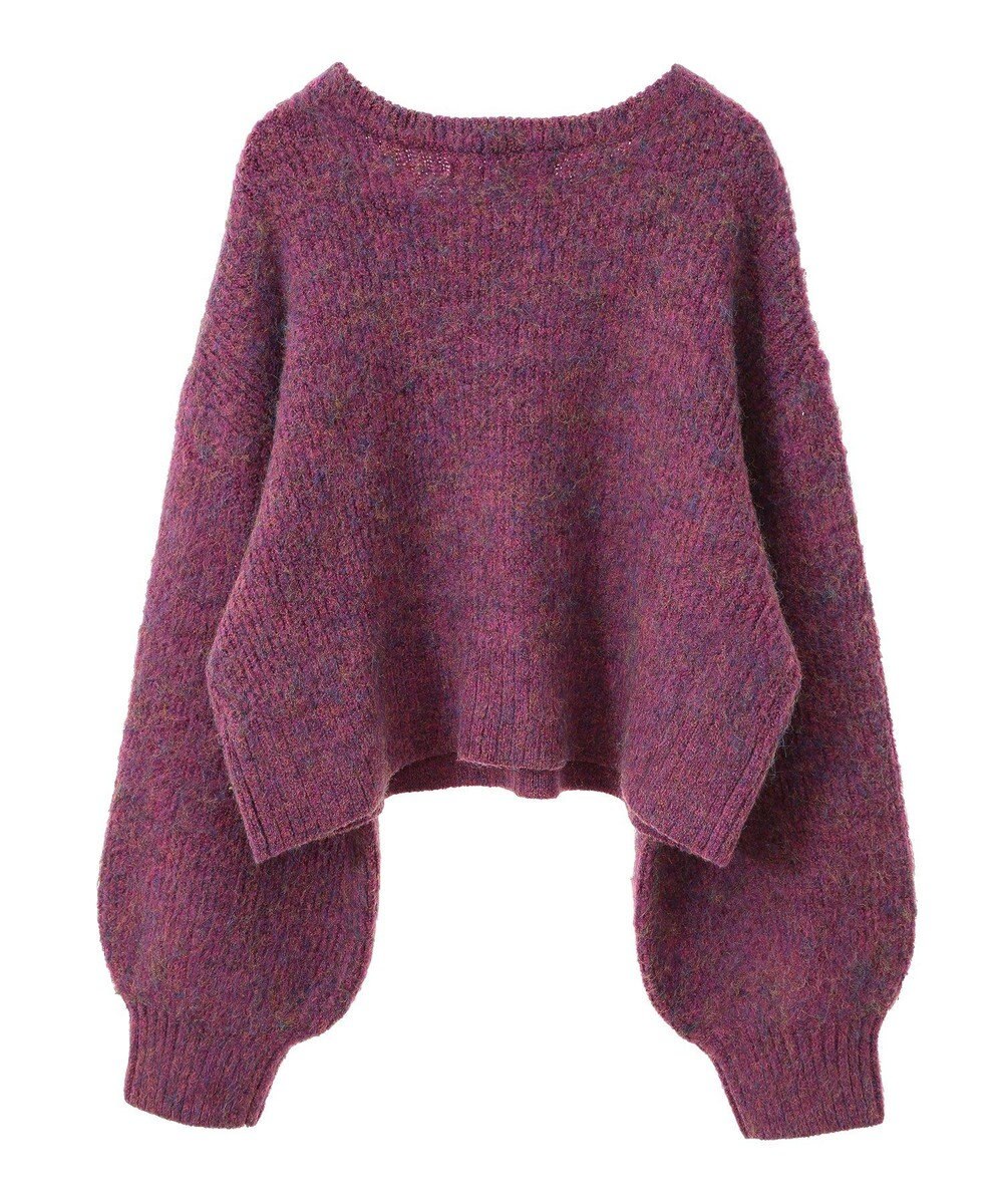 Green Parks ・ＥＬＥＮＣＡＲＥ　ＤＵＥ　ミックスシャギーニット 