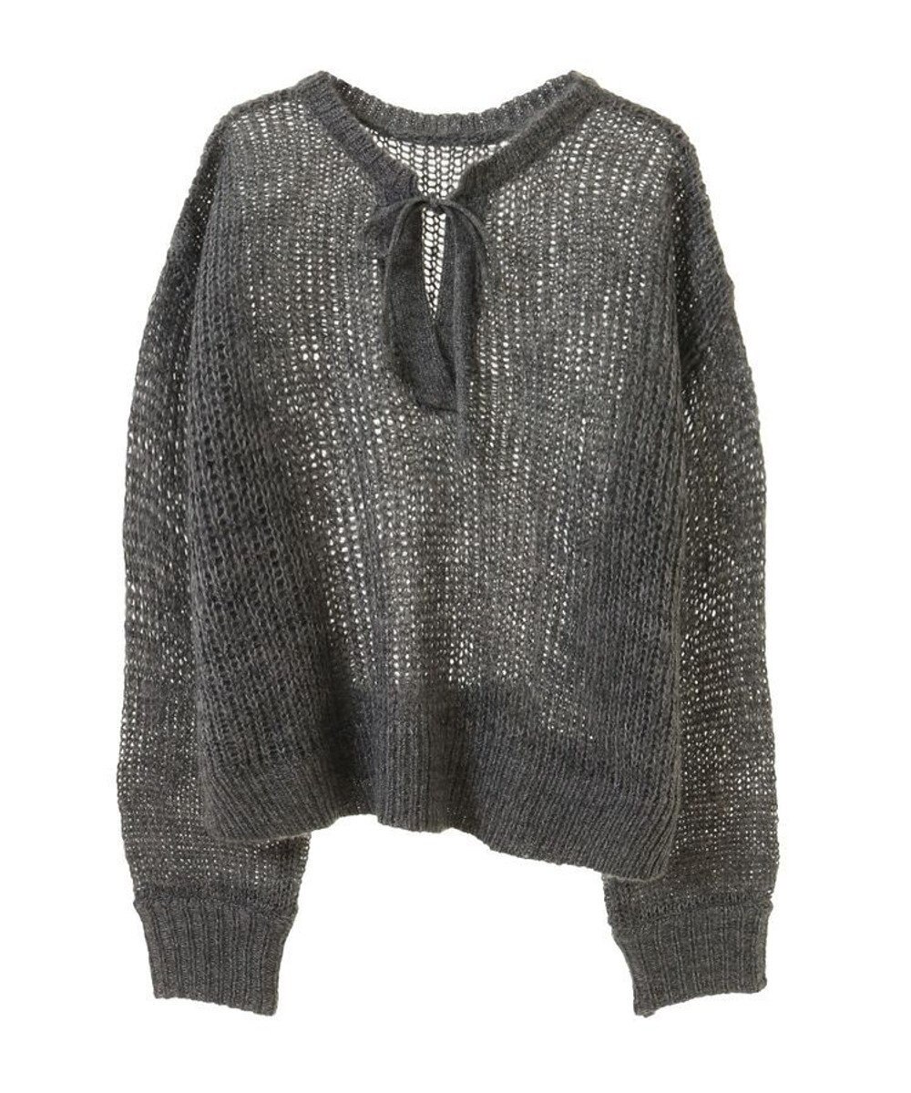 Green Parks ２Ｗａｙ起毛メッシュニットプルオーバー 