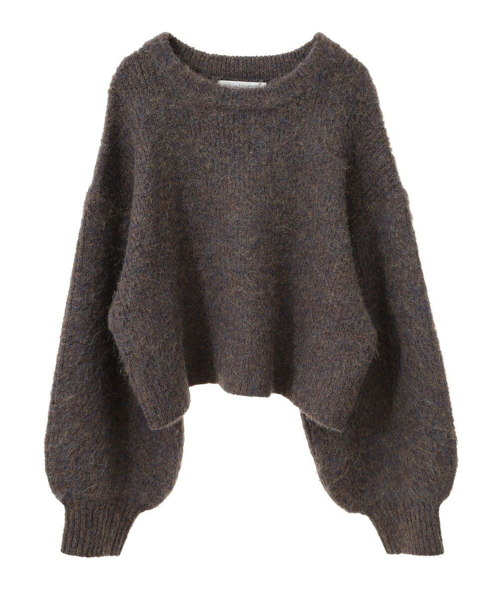 Green Parks ・ＥＬＥＮＣＡＲＥ　ＤＵＥ　ミックスシャギーニット 