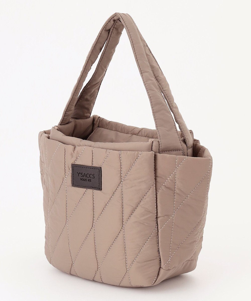 Y'SACCS 【Y’SACCS vous et】キルティングボックストート　Sサイズ 
