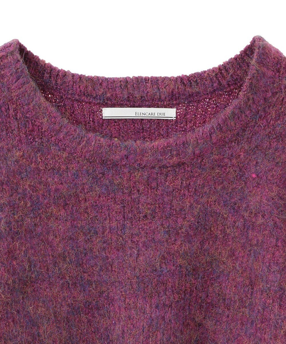 Green Parks ・ＥＬＥＮＣＡＲＥ　ＤＵＥ　ミックスシャギーニット 