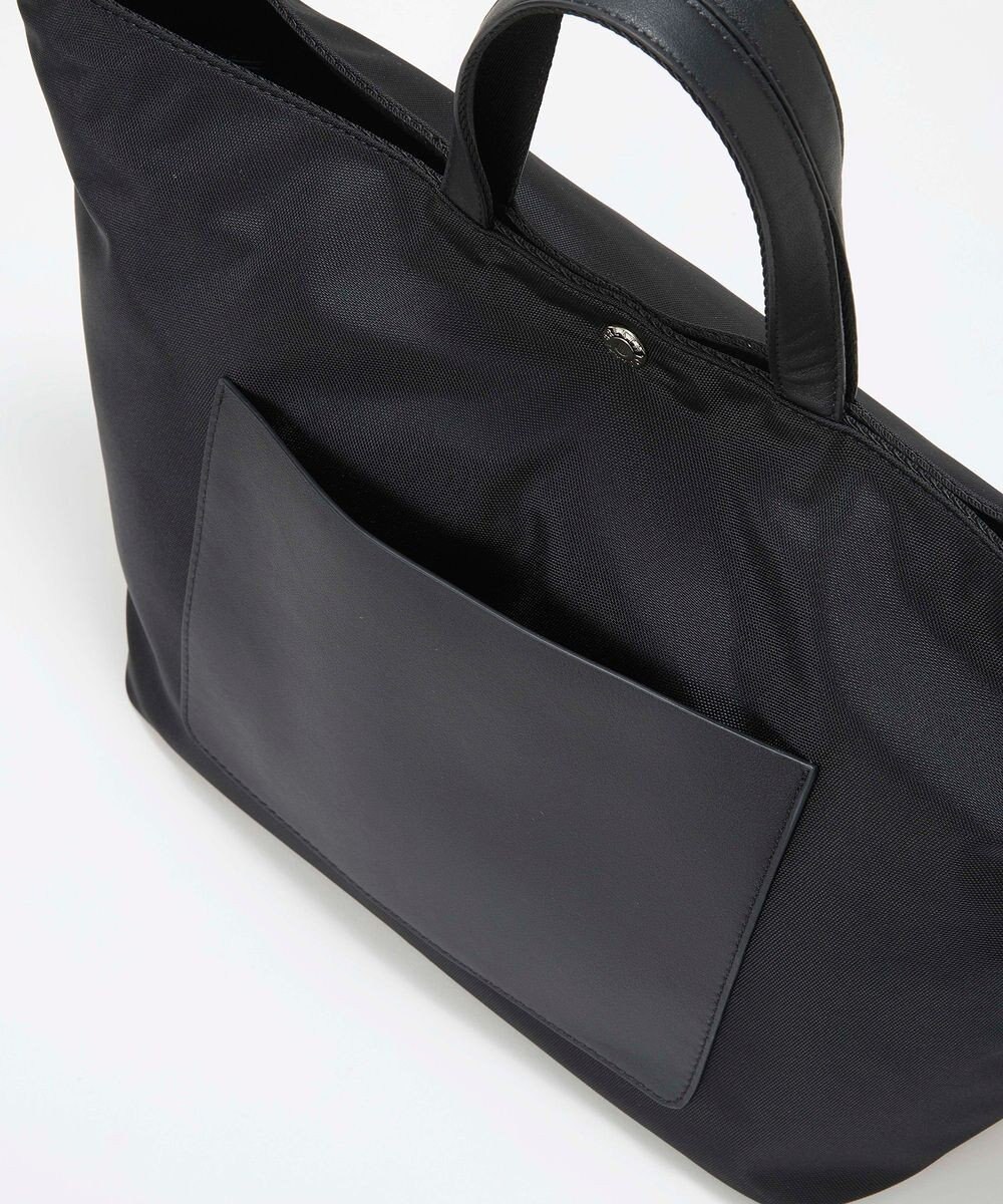 TOPKAPI 【Breath TOPKAPI sis】【WEB限定】ナイロン レザーポケット トートバッグ ショルダー付き A4 / 軽量 / CALM カーム 