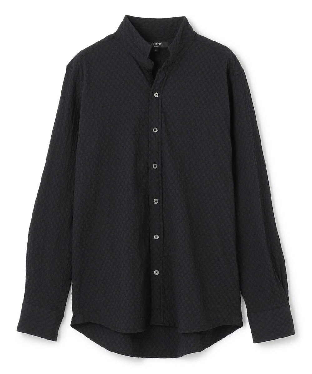 JOSEPH HOMME トライジャガードストレッチ　ウィングカラーシャツ 