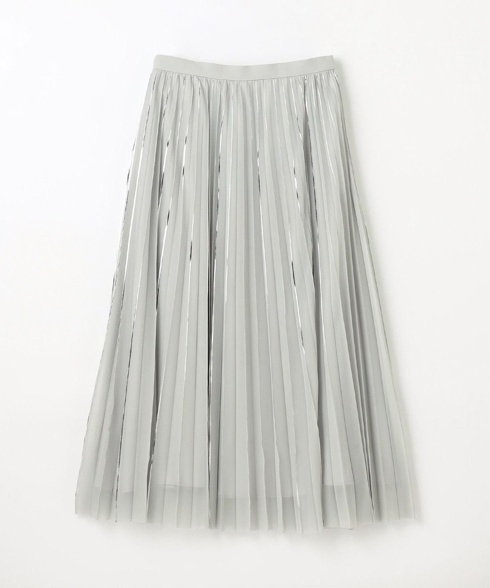 GRACE CONTINENTAL フォイルラインプリーツスカート 