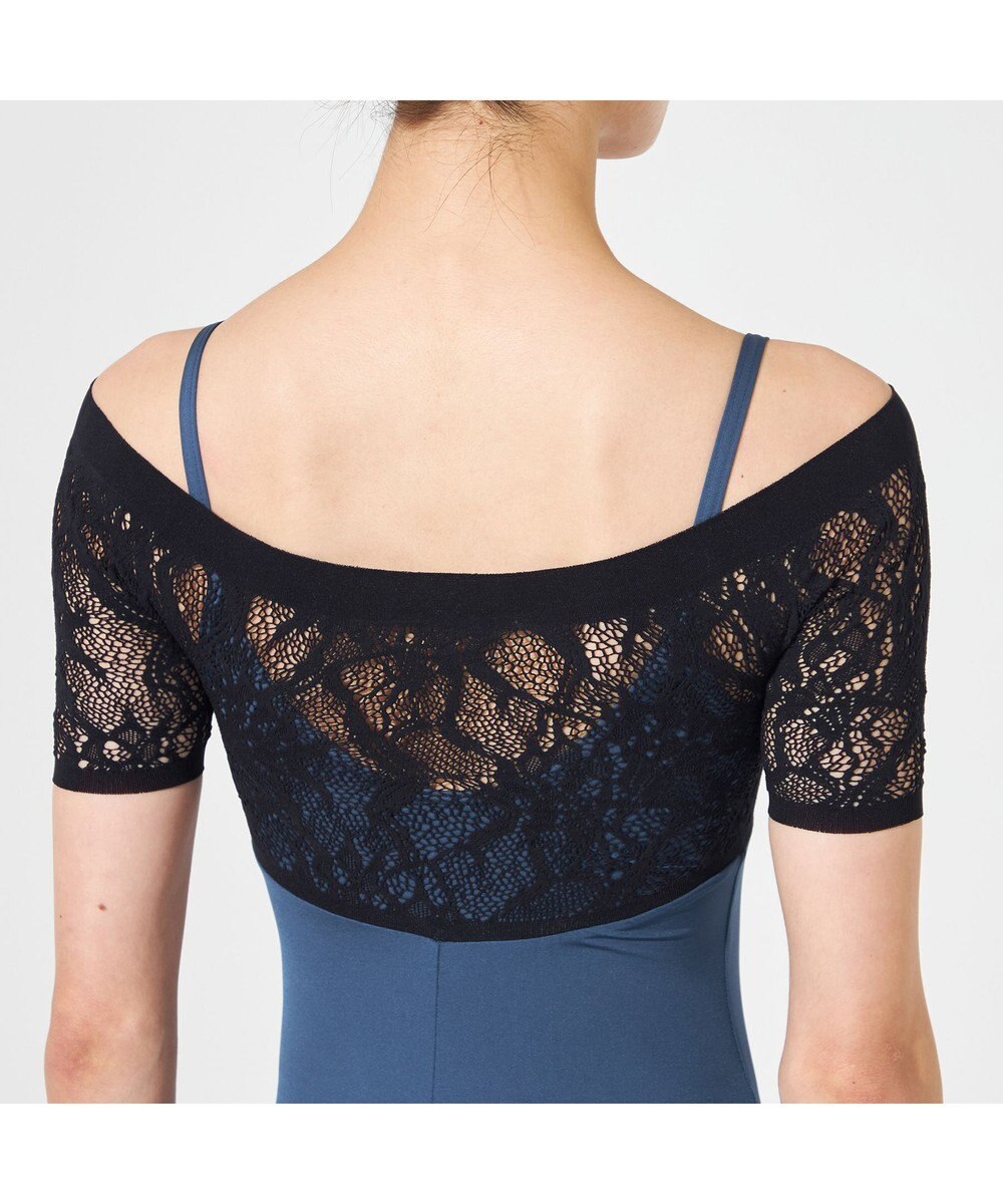 Chacott ハーフスリーブレオタード 