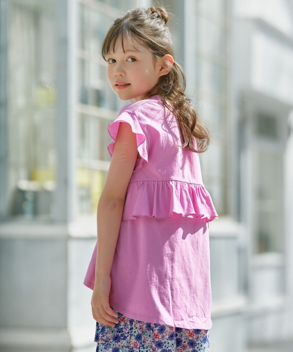 組曲 KIDS 【110-140㎝】バックフリル チュニック 