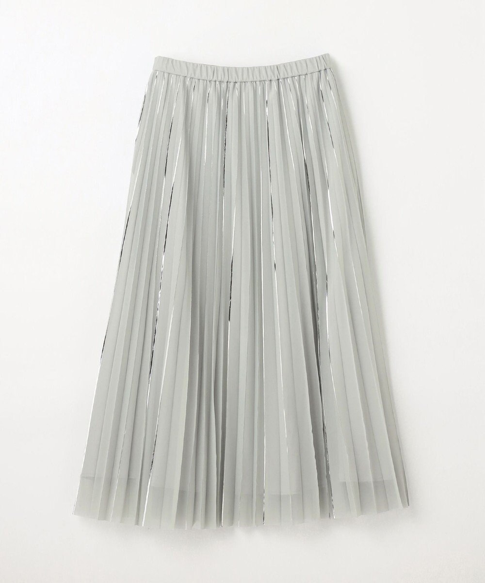 GRACE CONTINENTAL フォイルラインプリーツスカート 